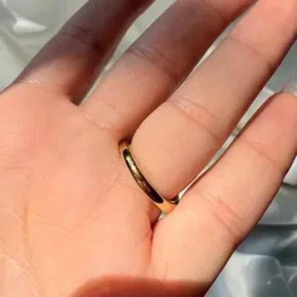 Serpenti diamonds Gold and Blue Ring Adjustable opening ring Gift Minimalist